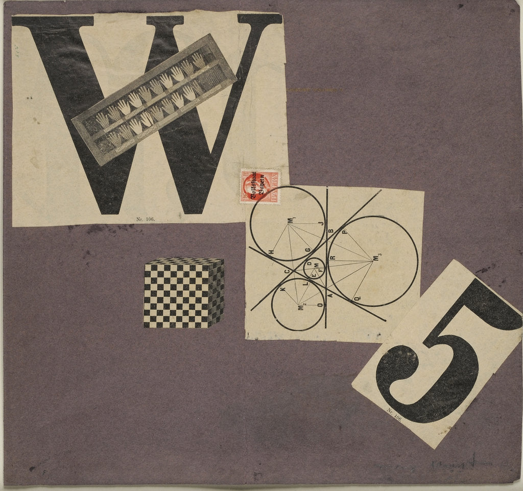 Detail of Manifeste W 5 (Weststupidien 5), 1920 by Anonymous