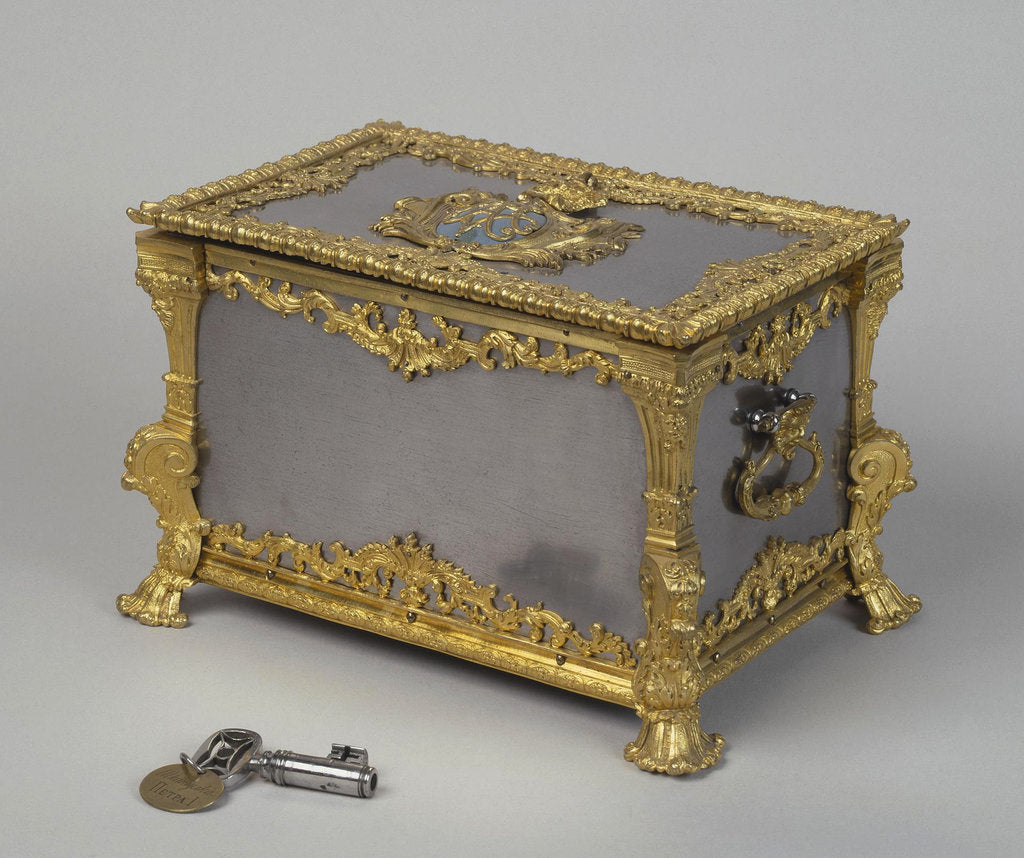 Detail of The Safe-Casket of Peter I, First third of 18th cen by Anonymous