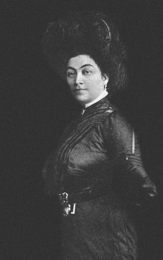 Detail of Varvara Vasilyevna Panina, c. 1910 by Anonymous