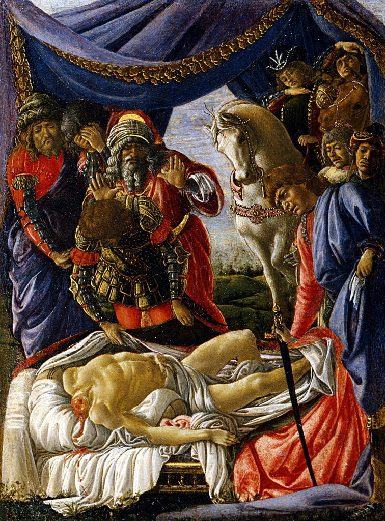 Detail of The Discovery of the Body of Holofernes, 1470-1472 by Anonymous