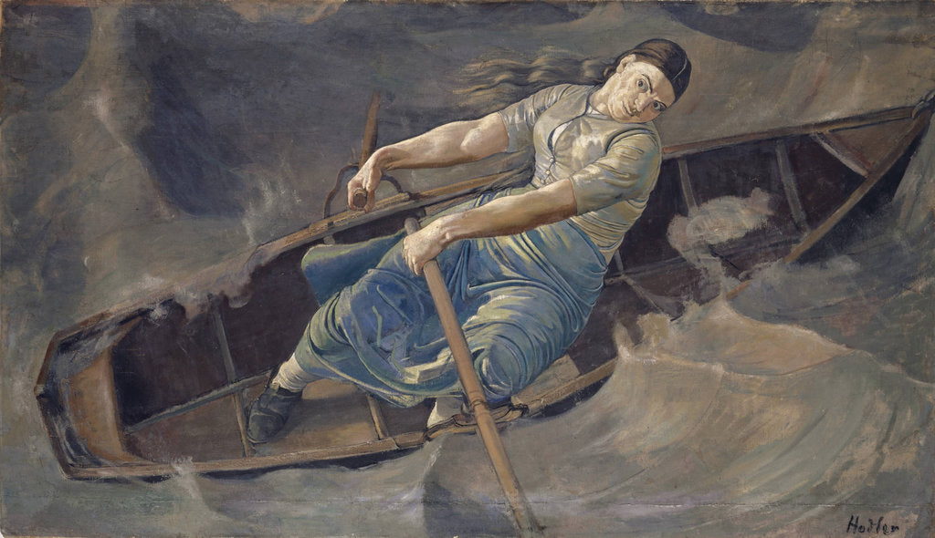 Detail of The Courageous Woman, 1886 by Anonymous