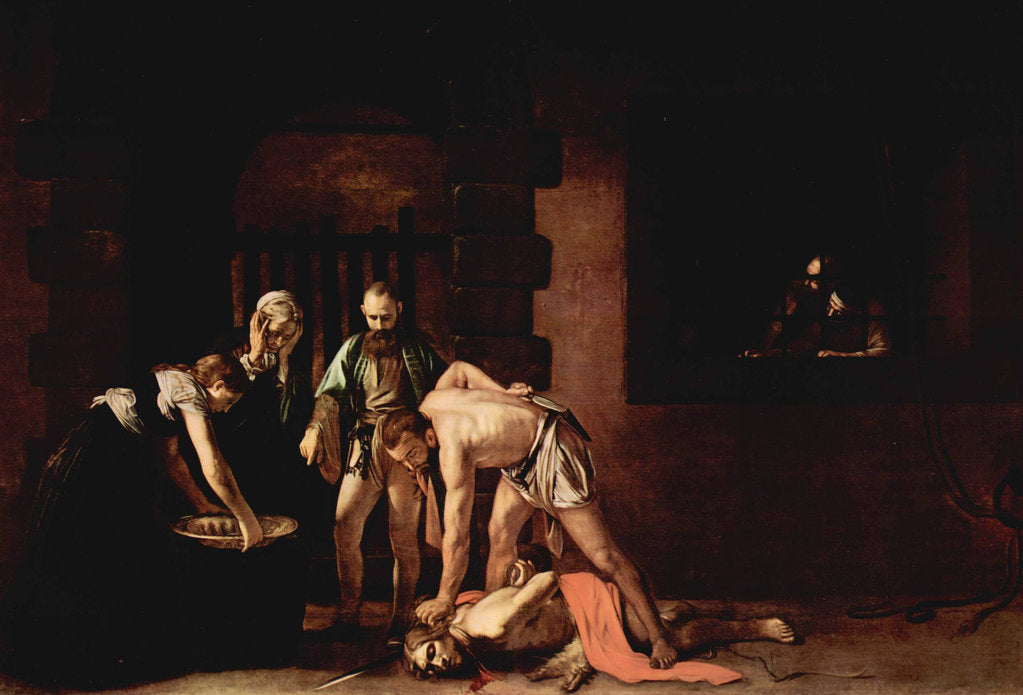Detail of The Beheading of Saint John the Baptist, ca 1608 by Anonymous
