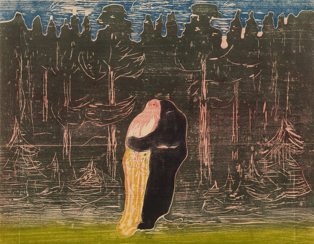 Detail of Towards the forest II (Mot skogen II), 1915 by Anonymous