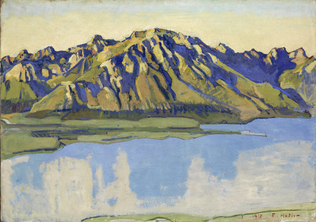 Detail of Le Grammont in the morning sun, 1917 by Anonymous