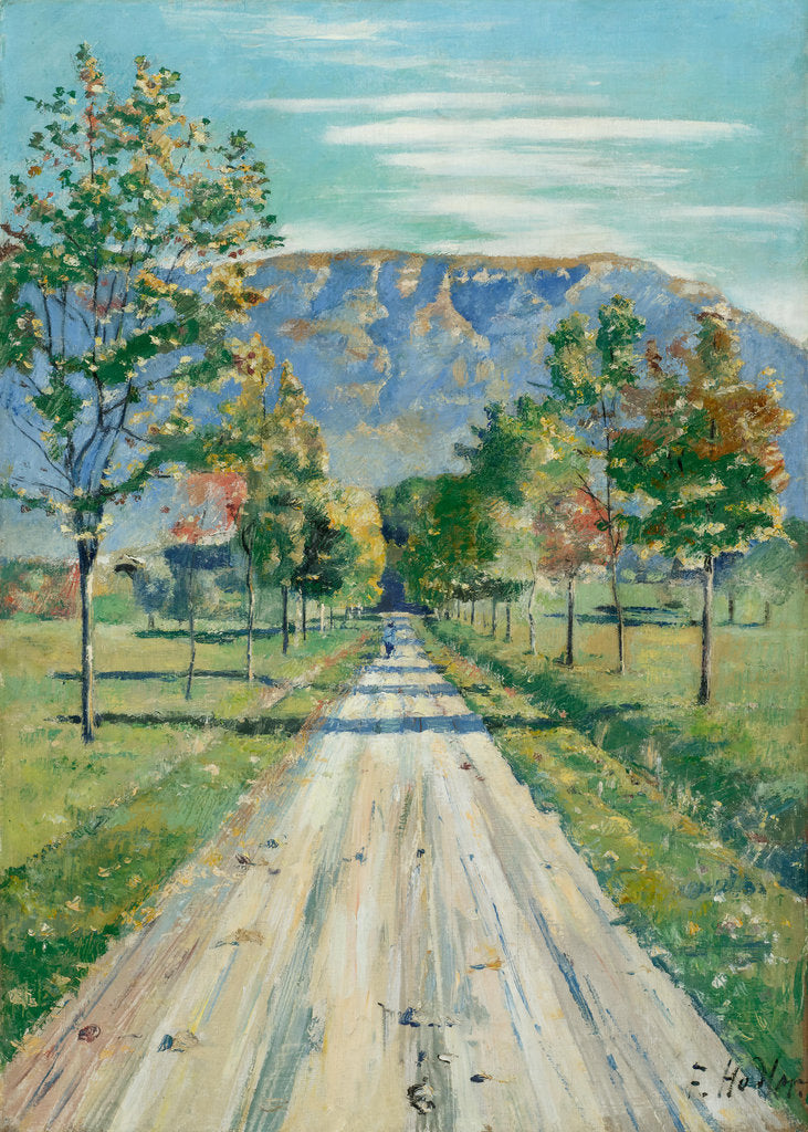 Detail of The Street to Evordes, c. 1890 by Anonymous