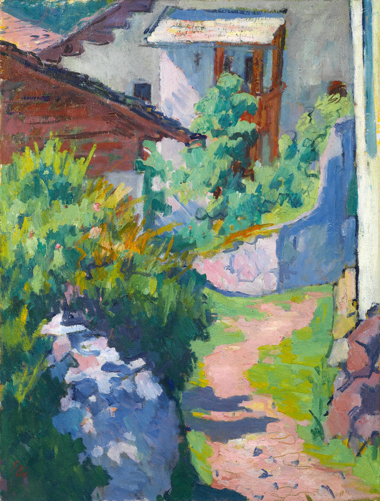 Detail of House and way in Capolago, 1921 by Anonymous
