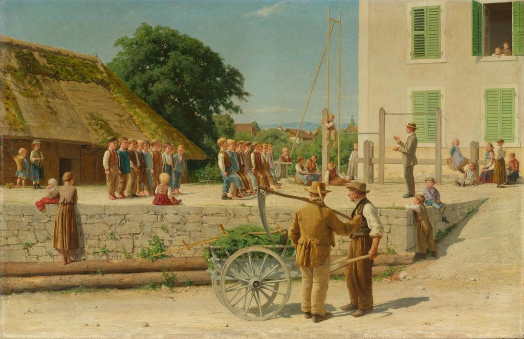 Detail of The Gymnastics Lesson, 1879 by Anonymous
