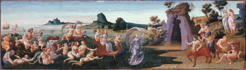 Detail of The procession of Thetis, c. 1490-1499 by Anonymous