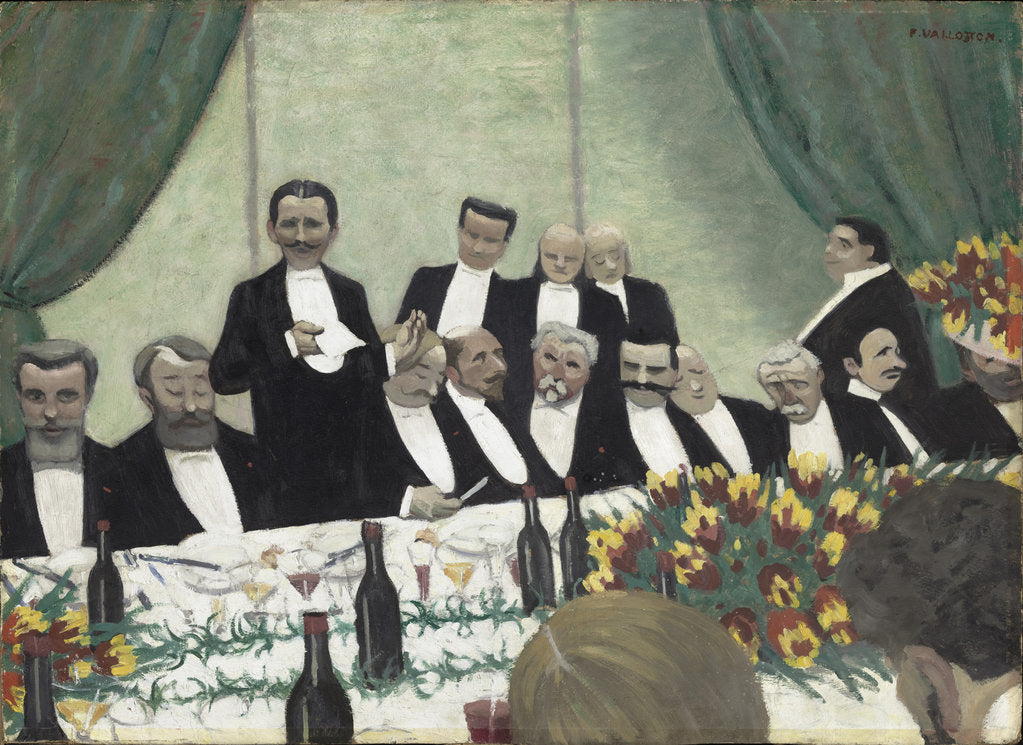 Detail of Le Toast, 1902 by Anonymous