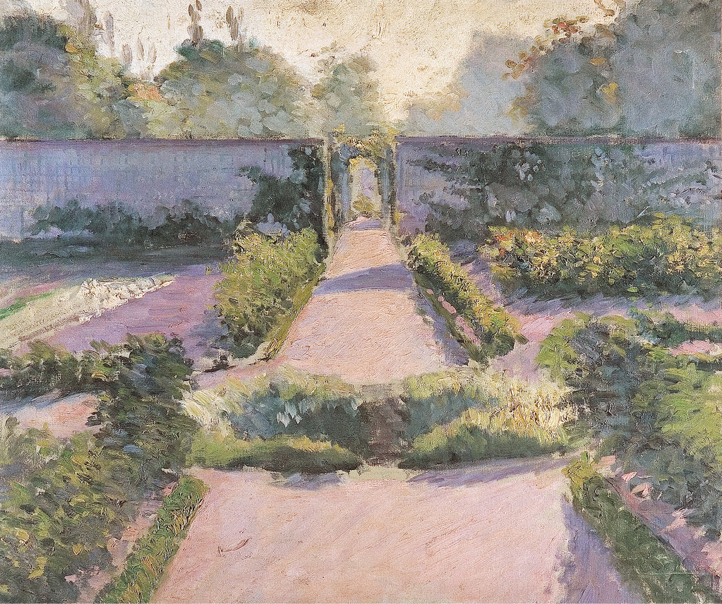 Detail of The Kitchen Garden, Yerres, 1877 by Anonymous