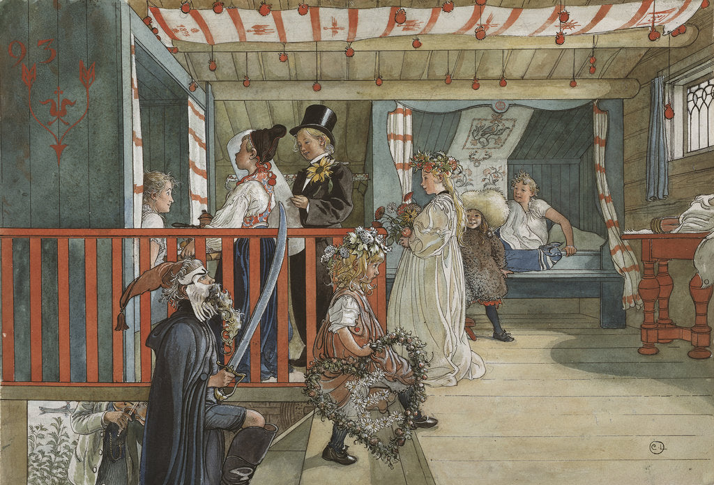 Detail of A Day of Celebration, 1895 by Anonymous