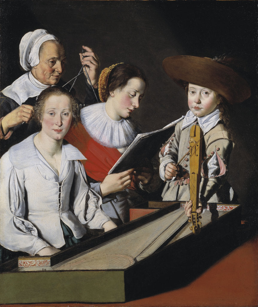 Detail of A Musical Party by Anonymous