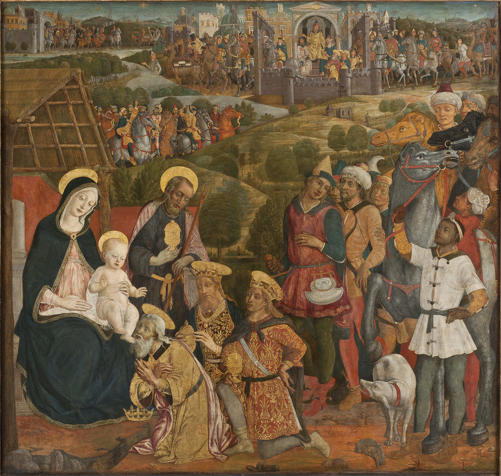 Detail of The Adoration of the Magi by Anonymous