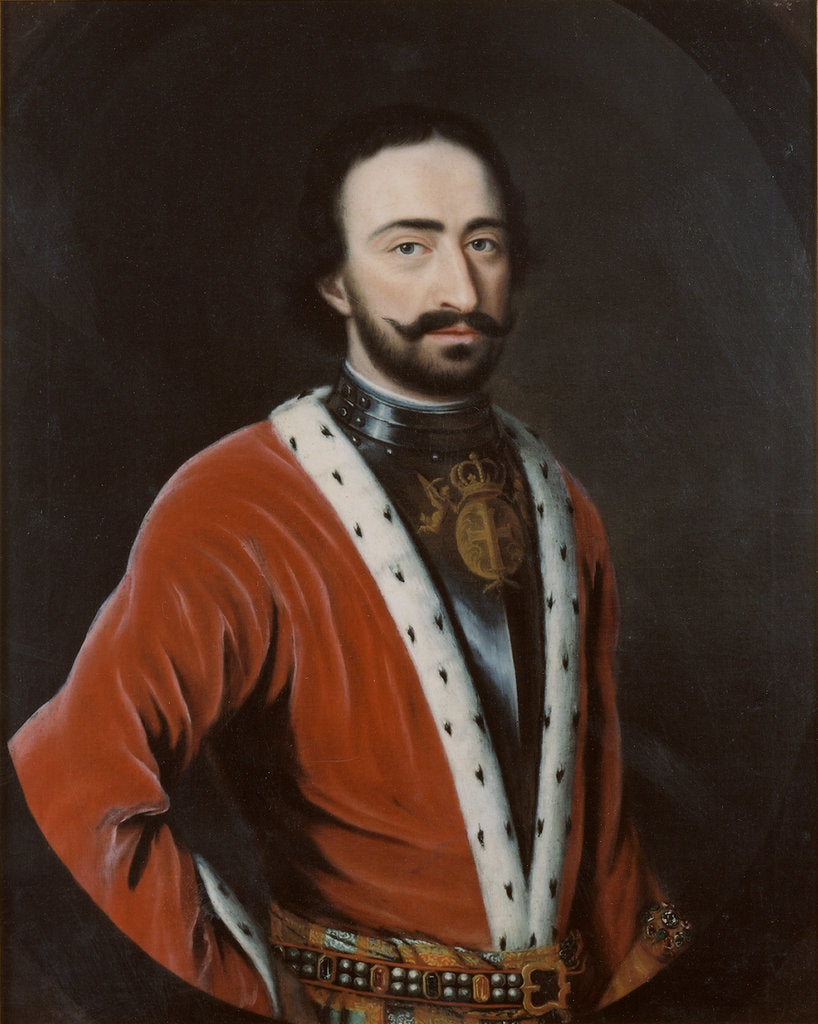 Detail of Prince Alexander Archilovich of Imereti, Early 18th cen by Anonymous