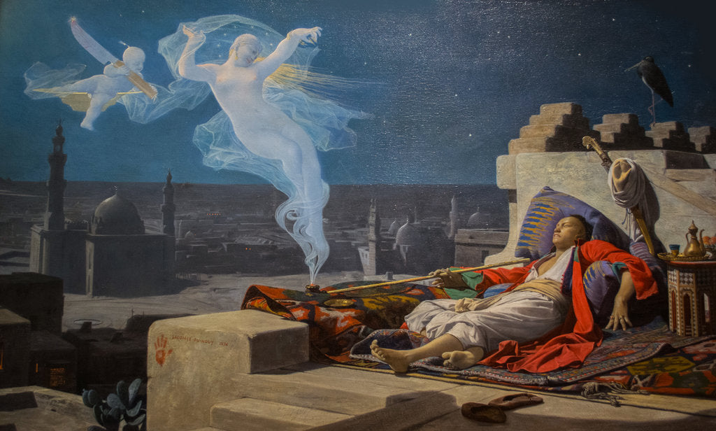 Detail of The Eunuchs Dream (Un rêve deunuque), 1874 by Anonymous