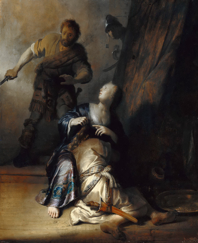 Detail of Samson and Delilah, 1628 by Anonymous