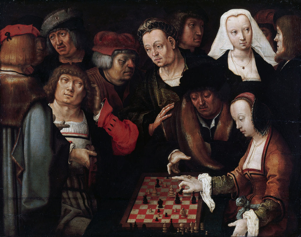 Detail of The Game of Chess, c.1508 by Anonymous