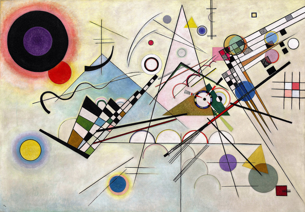 Detail of Composition 8, 1923 by Anonymous