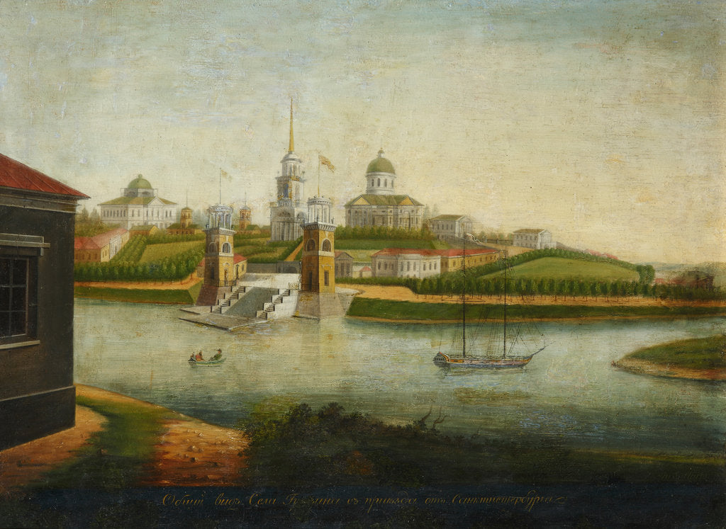 Detail of View of the Gruzino estate, Early 1820s by Anonymous