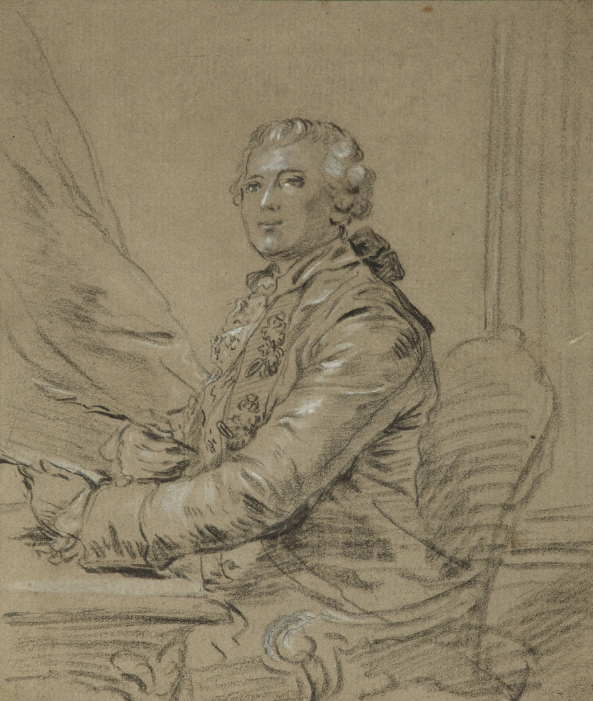 Detail of Portrait of Count Artemy Ivanovich Lazarev, 1790s by Anonymous