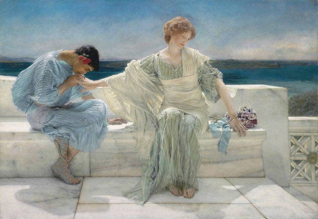 Detail of Ask Me No More, 1906 by Anonymous