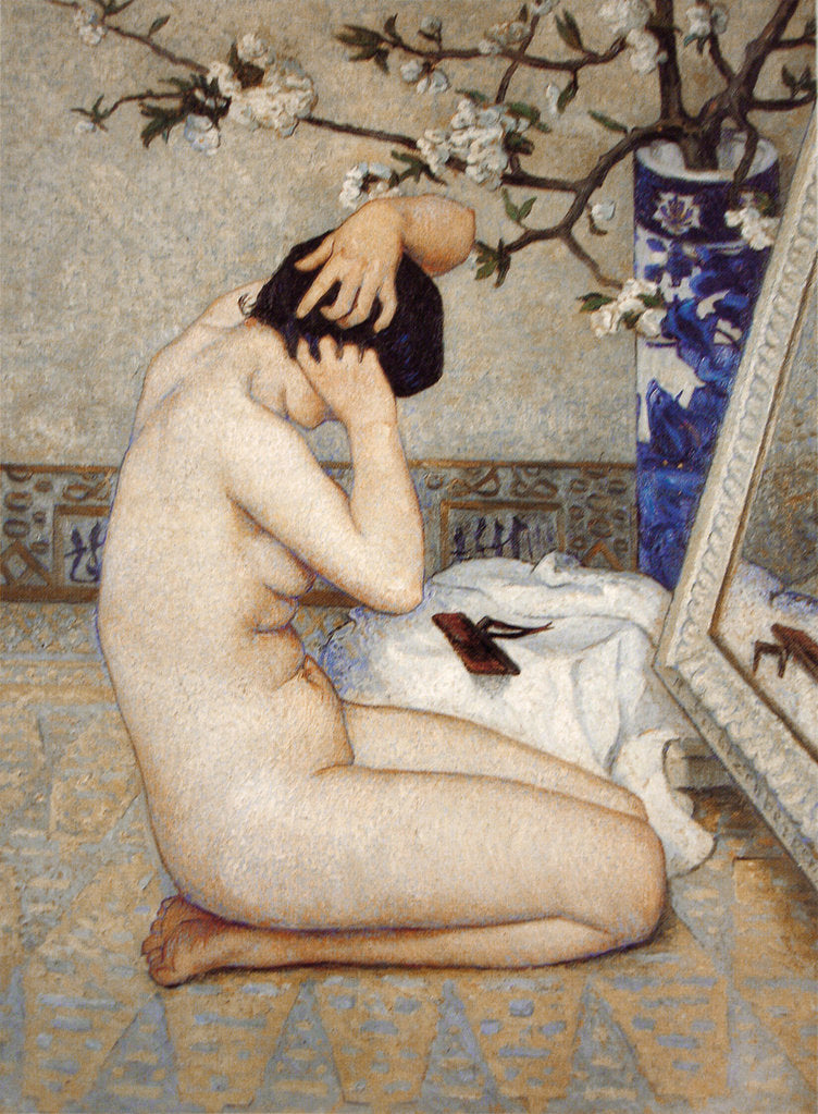 Detail of The Head Dress (La Coiffure), 1911 by Anonymous