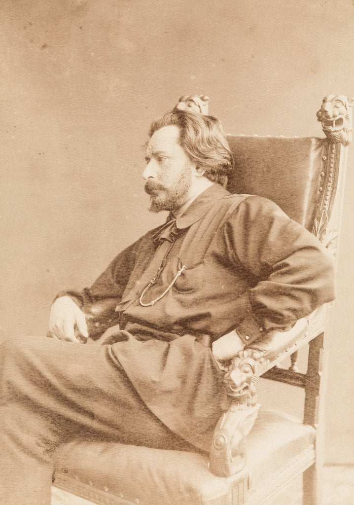 Detail of Portrait of the author Leonid Andreyev, 1909 by Anonymous