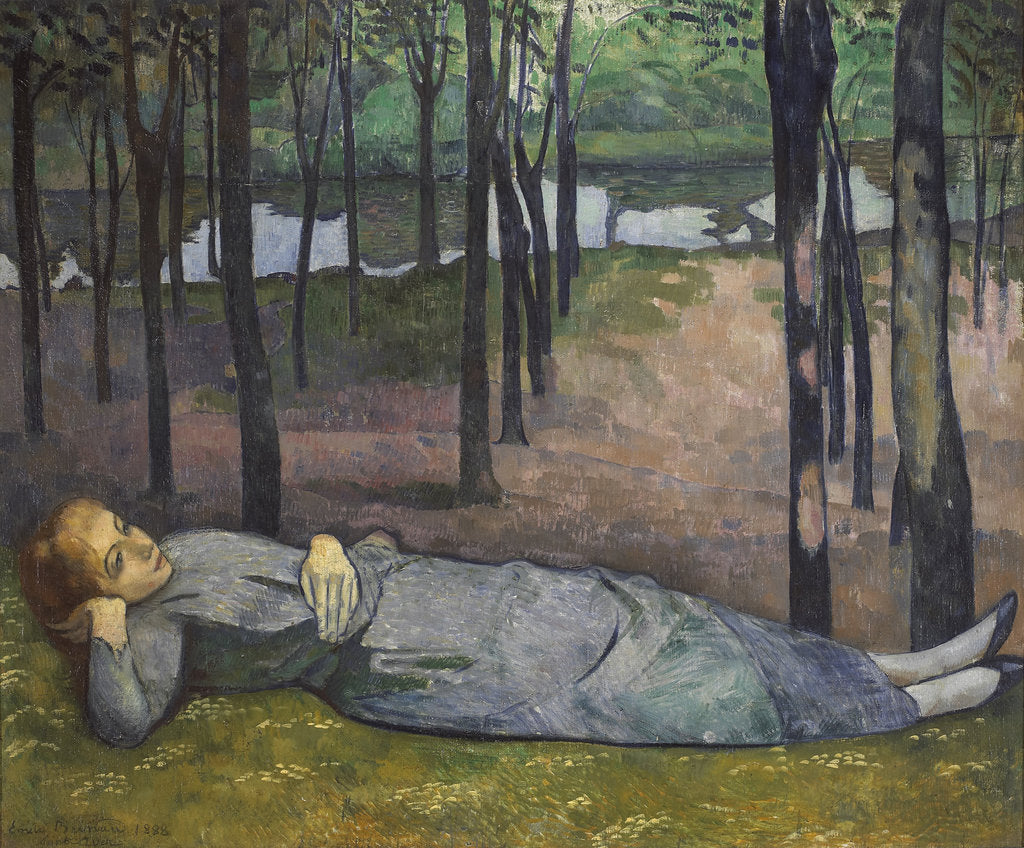 Detail of Madeleine in the Bois dAmour, 1888 by Anonymous