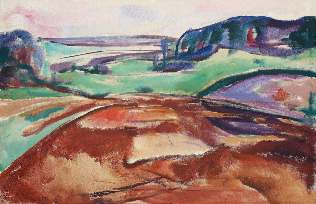 Detail of Fra Ekely (From Ekely), 1916 by Anonymous