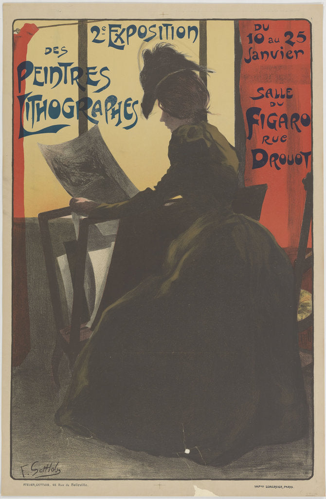 Detail of Deuxième Exposition des peintres lithographes, 1899 by Anonymous
