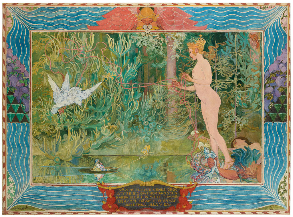 Detail of Venus and Thumbelina (Venus och Tummelisa), 1904 by Anonymous