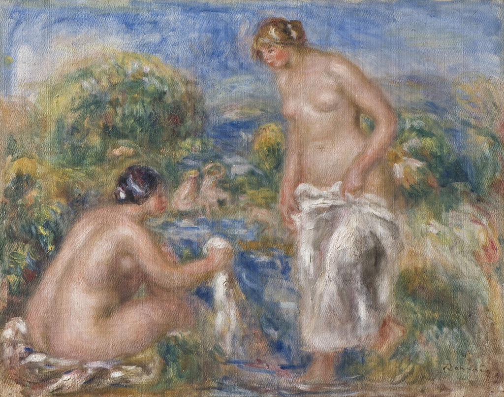 Detail of Bathing Women by Anonymous