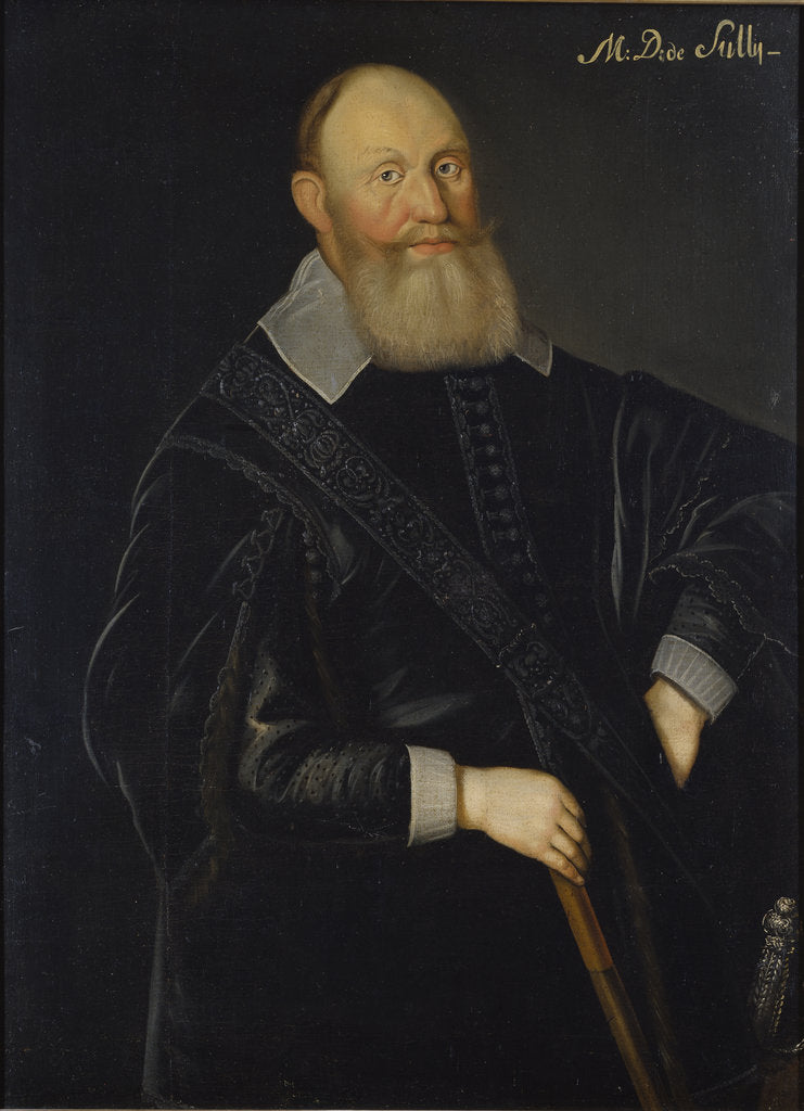 Detail of Portrait of Baron Carl Carlsson Gyllenhielm by Anonymous