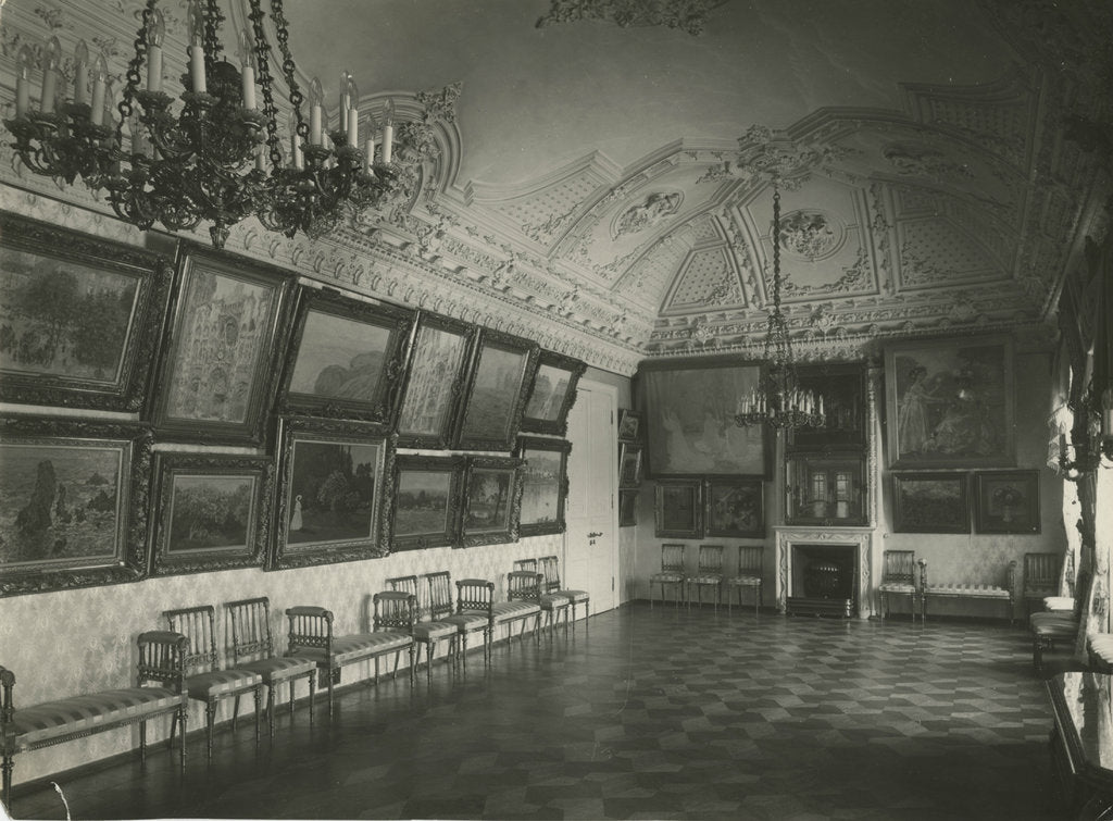 Detail of The Monet Room in Shchukins house, 1914 by Anonymous