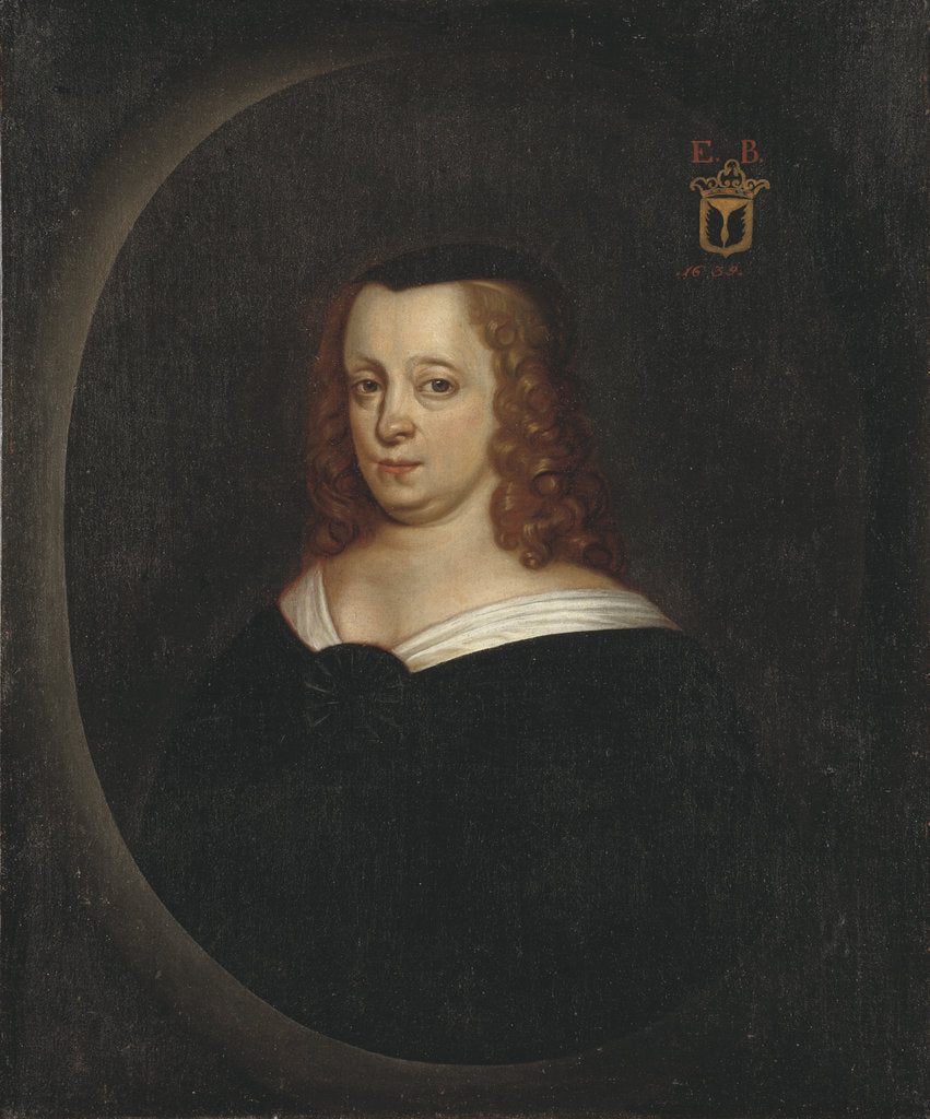 Detail of Portrait of Ebba Brahe by Anonymous