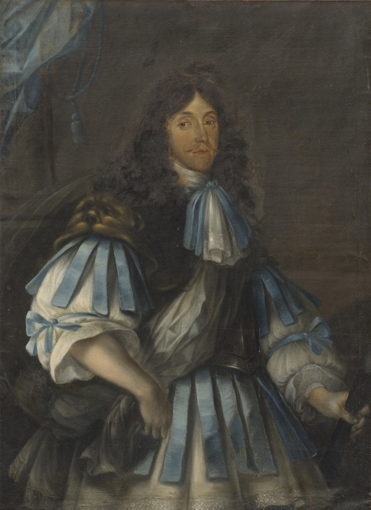 Detail of Portrait of Prince Emmanuel of Anhalt-Köthen by Anonymous