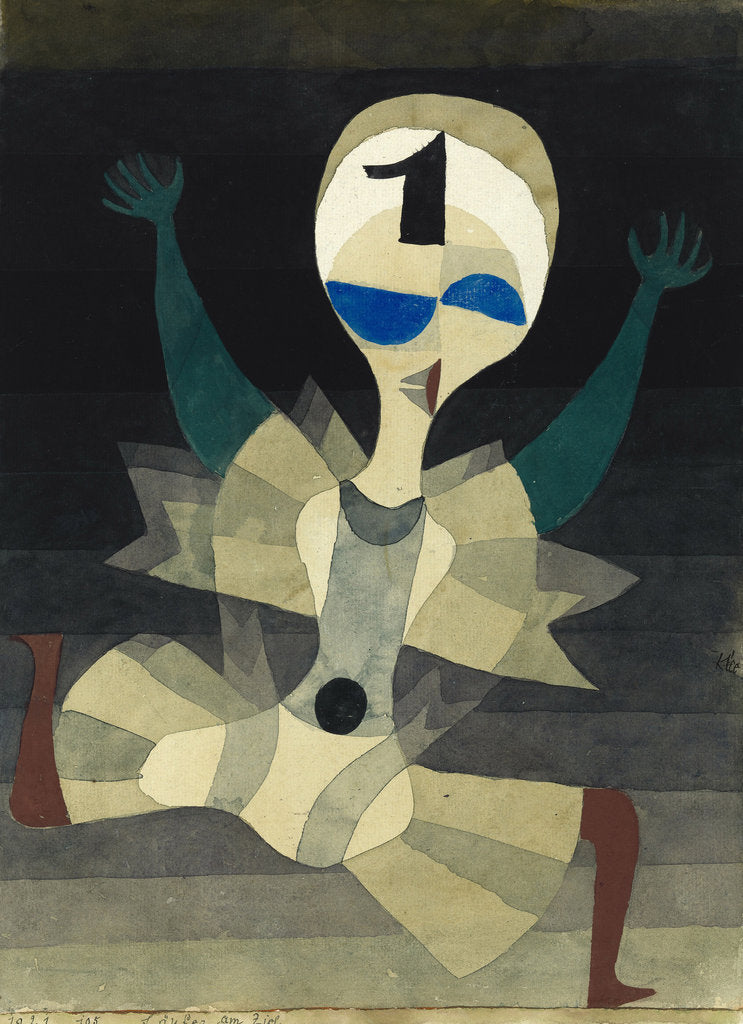 Detail of Runner at the Goal, 1921 by Anonymous