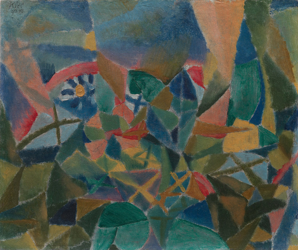 Detail of Flower Bed, 1913 by Anonymous