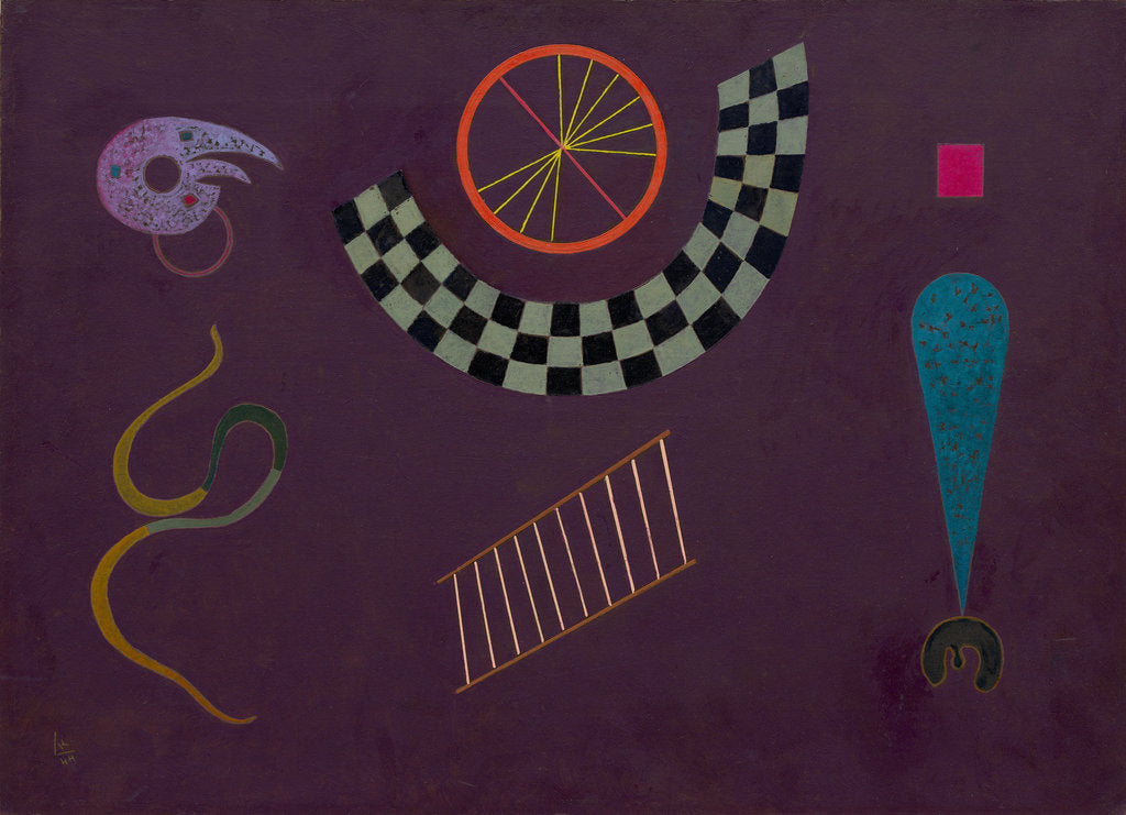 Detail of Ribbon with Squares, 1944 by Anonymous