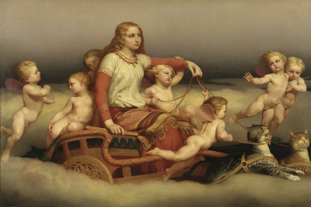 Detail of Freya Seeking Her Husband, 1852 by Anonymous