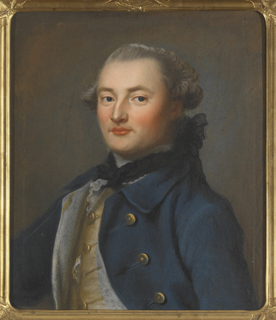 Detail of Portrait of Count Georg Magnus Sprengtporten, Second Half of the 18th cen by Anonymous
