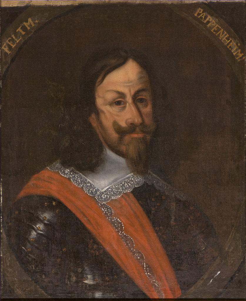 Detail of Portrait of Count Gottfried Heinrich of Pappenheim by Anonymous