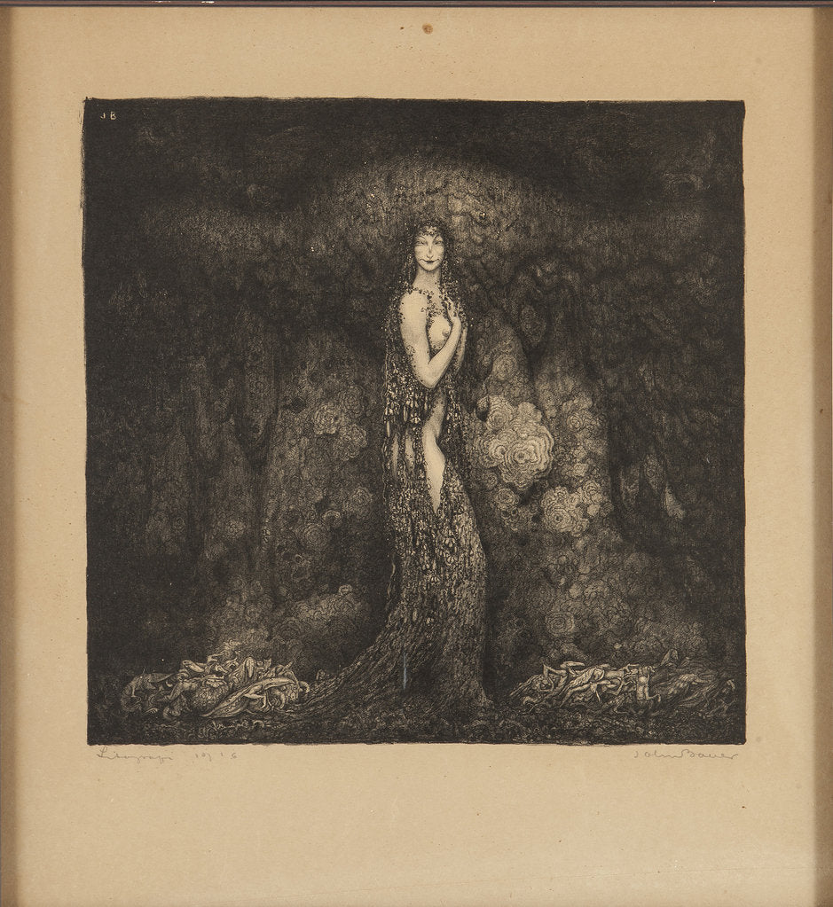 Detail of Composition with a Figure, 1916 by Anonymous