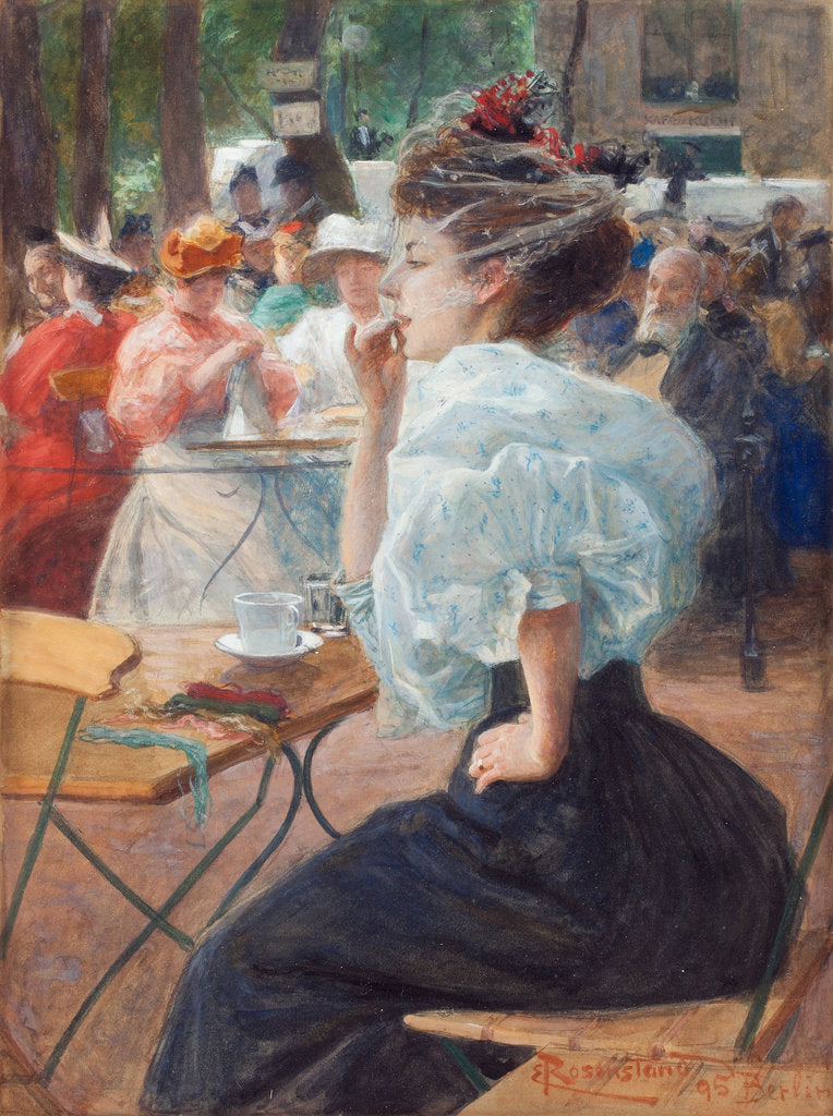 Detail of Afternoon, 1895 by Anonymous