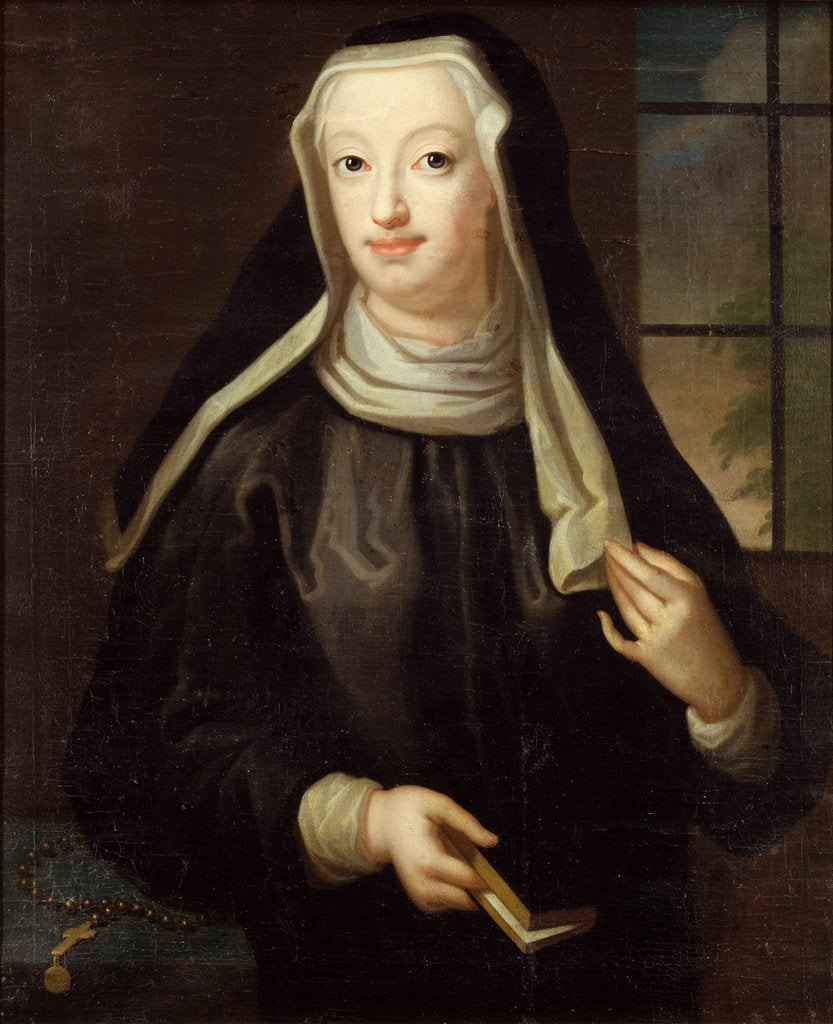 Detail of Portrait of Countess Hedvig Ulrika Taube by Anonymous