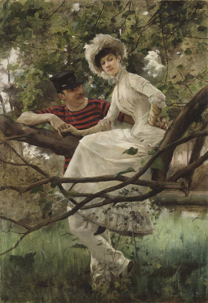 Detail of Idyll by Anonymous