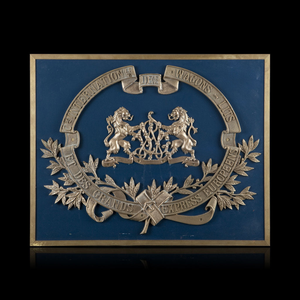 Detail of The logo of the Compagnie internationale des Wagons-lits et des Grands Express Européens, c. 1940 by Anonymous