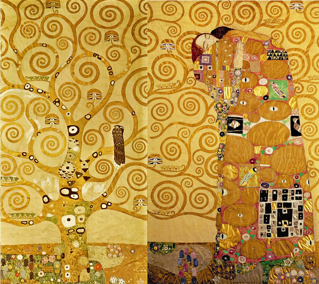 Detail of The Stoclet Frieze, Detail: Tree of Life, 1905-1909 by Anonymous