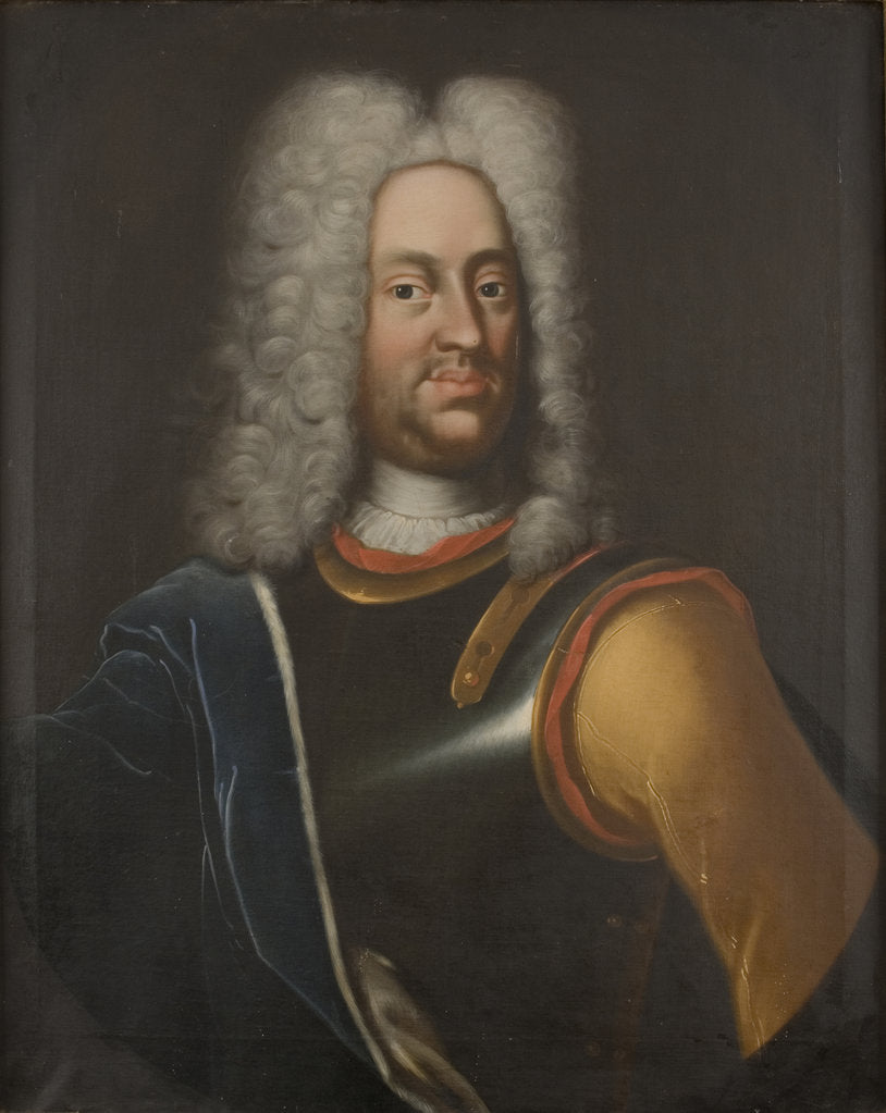Detail of Portrait of Charles I, Landgrave of Hesse-Kassel, 1726 by Anonymous