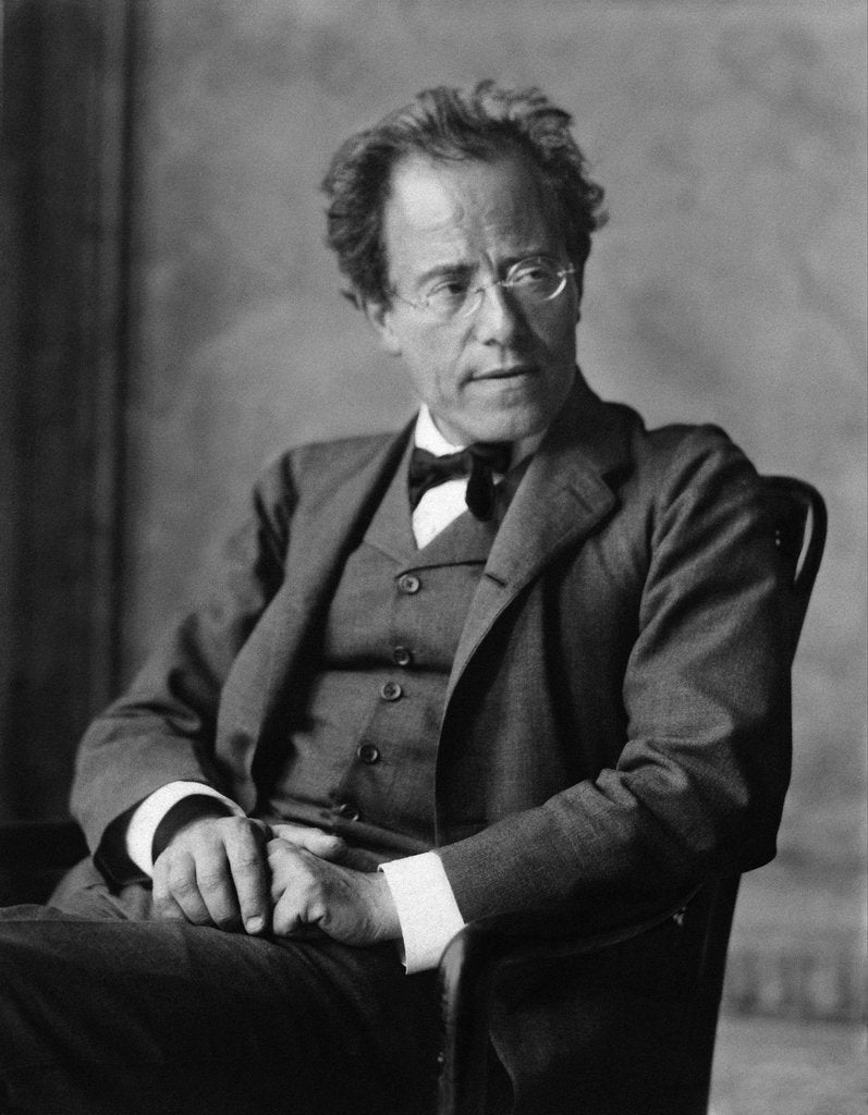 Detail of Portrait of Gustav Mahler, 1900s by Anonymous